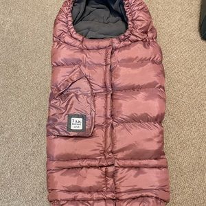 7AM ENFANT Blanket 212- in Metallic Lilac